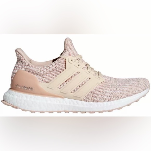 adidas Shoes - Adidas Women's Ultra Boost 4.0 Running Shoes in Ash Peach Size 8 1/2